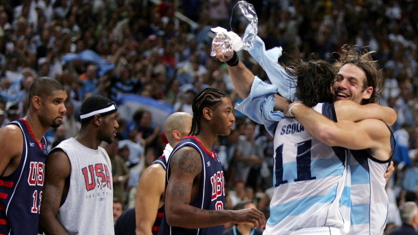 美国男篮vs阿根廷2004